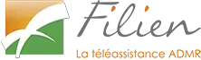 Logo de Filien ADMR – Téléassistance et prévention, client institutionnel de L’Agence Événementielle