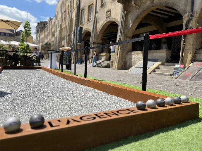 Location pétanque géante événement – L'Agence Événementielle