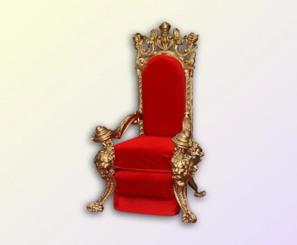 [P_TRONE DE NOEL] Trône du Père Noël