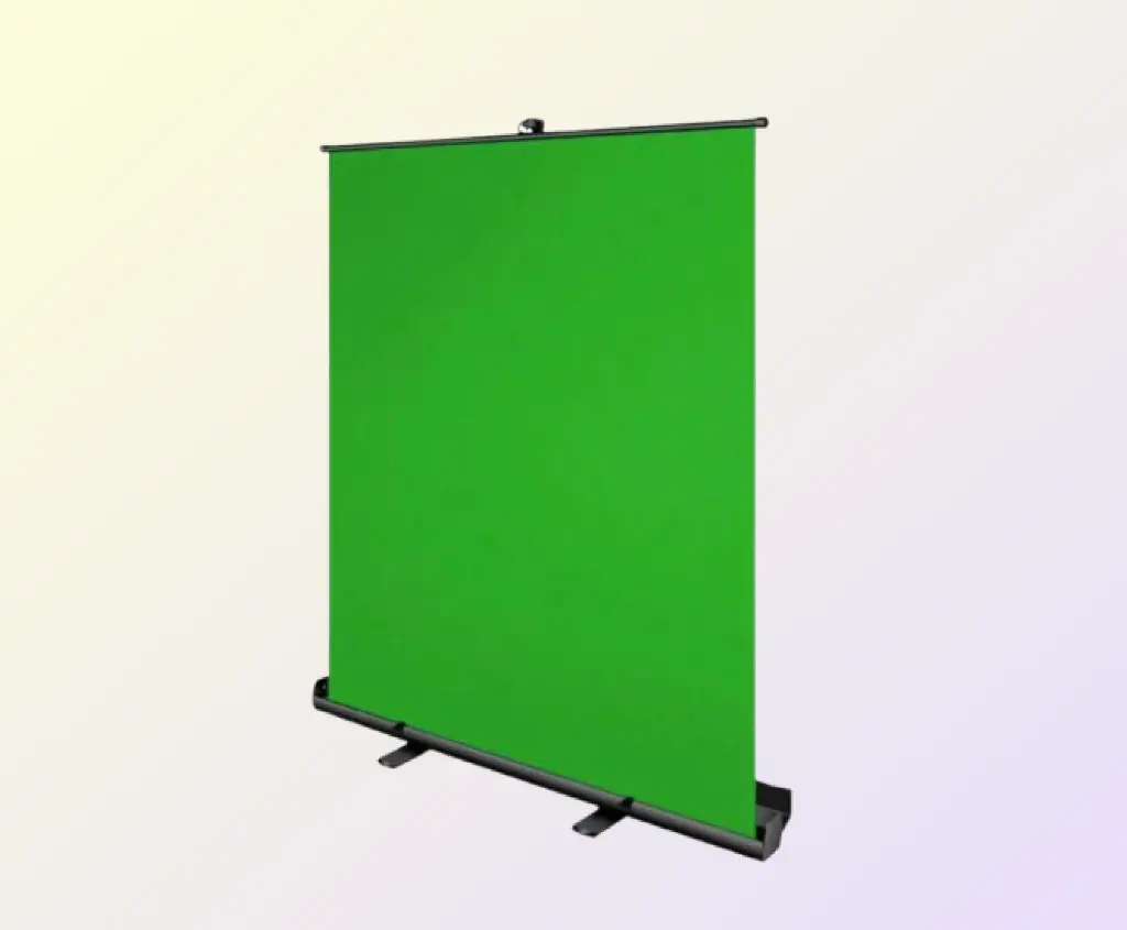 Fond vert dépliable