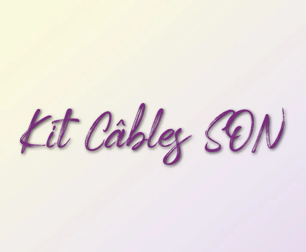 KIT Câbles SON